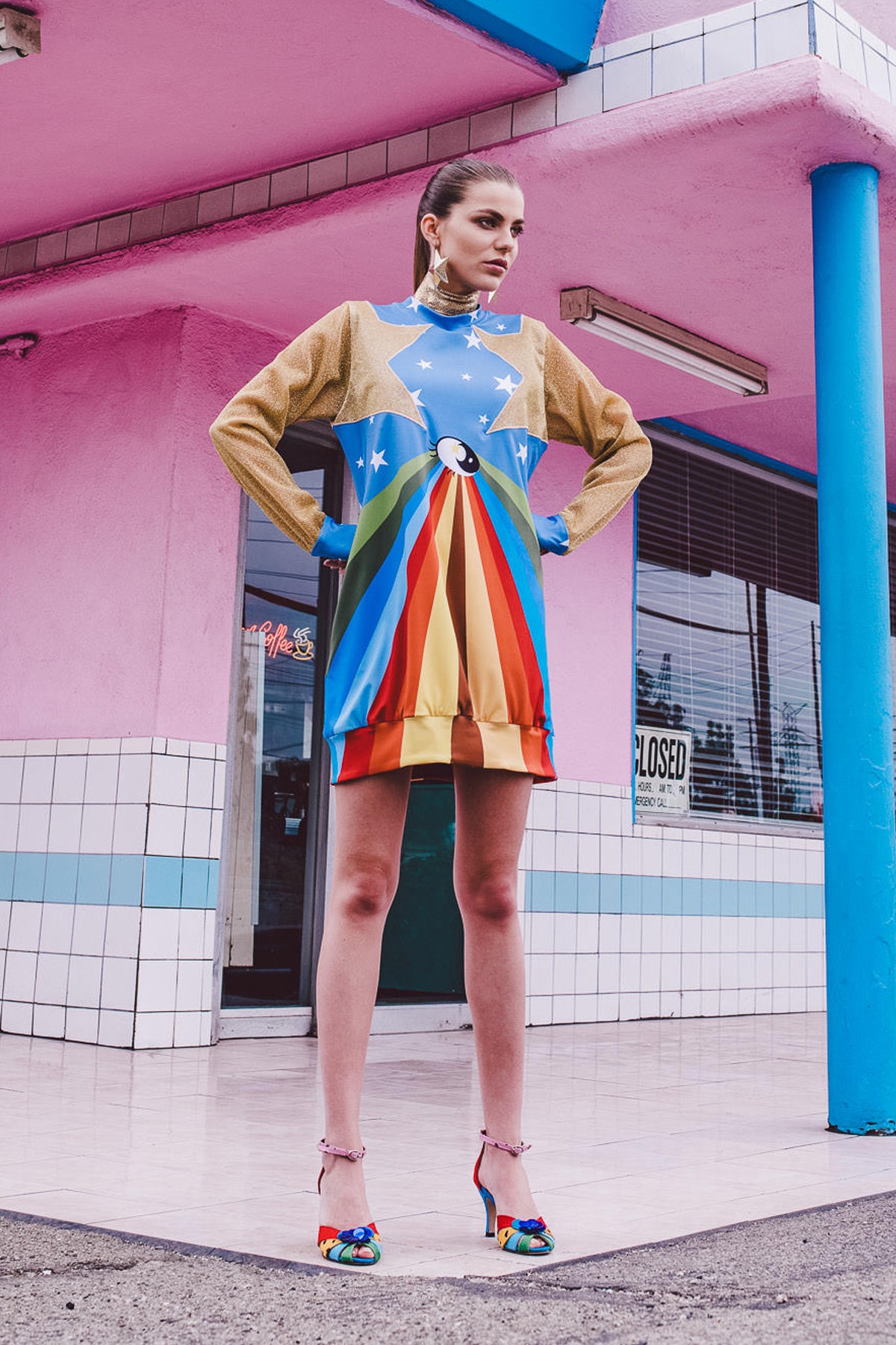 Rainbow Sweater Dress | My little Pony SS18 Rainbow Sweater Dress | My little Pony SS18