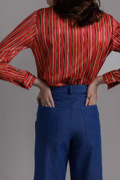 RED LIFELINE PRINTED SHIRT