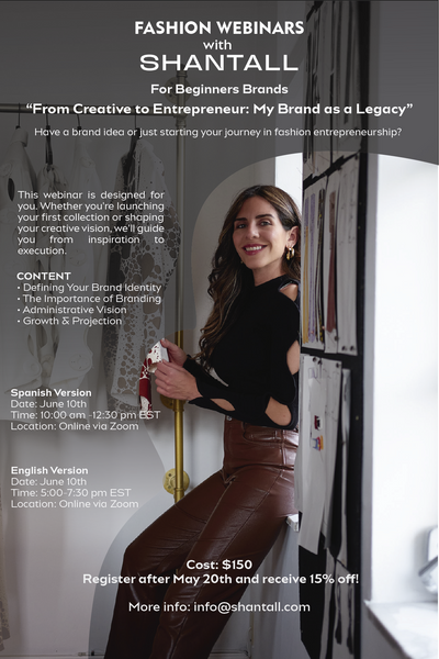 “From Creative to Entrepreneur: My Brand as a Legacy” - Shantall Lacayo