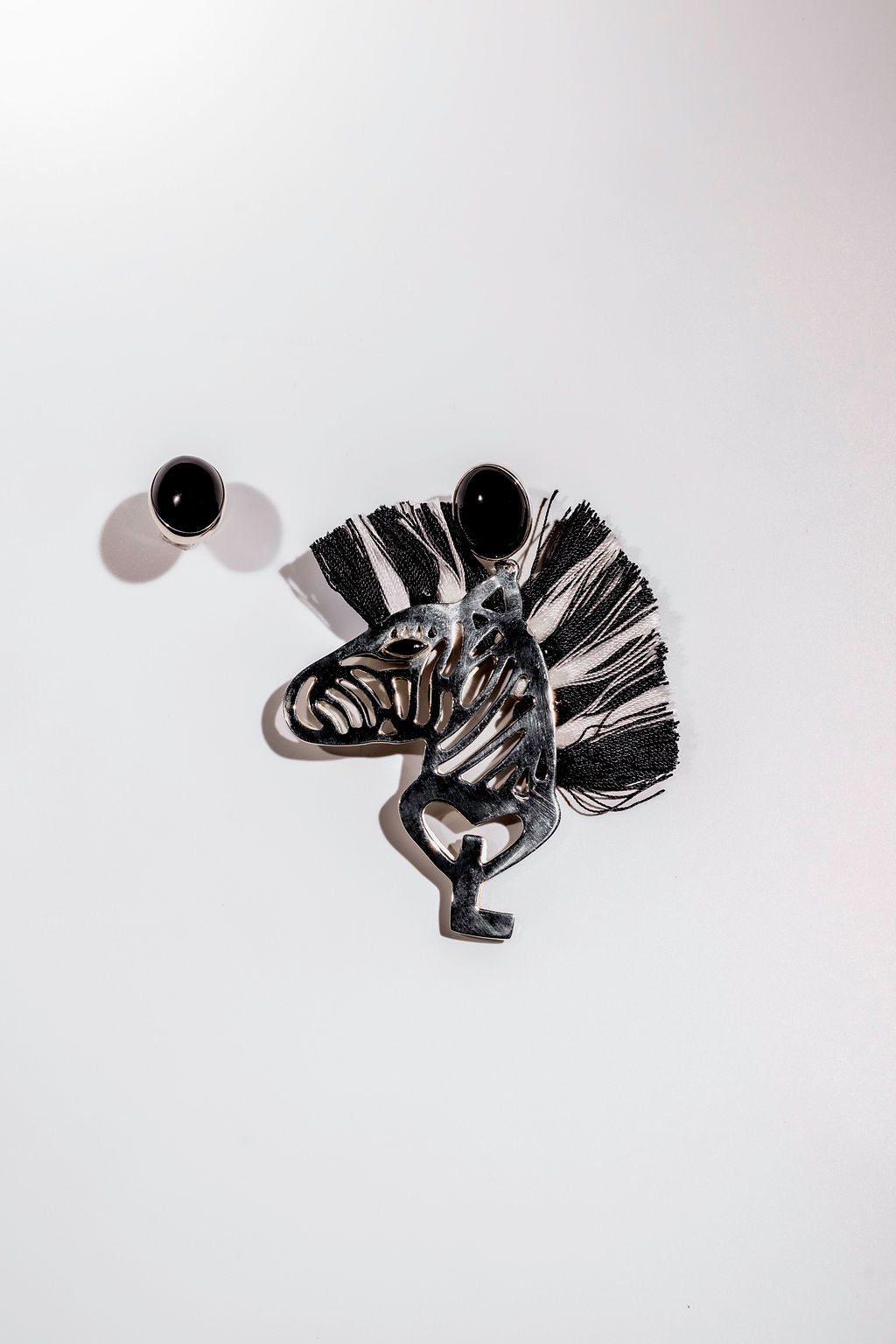 3 Piece- Zebra Earrings - Shantall Lacayo