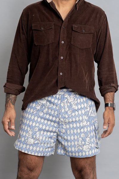 Giacomo printed men's shorts - Shantall Lacayo