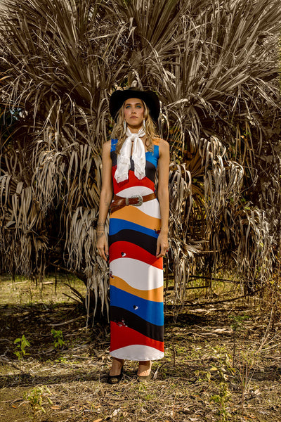 Desert Of Colors Dress Peregrino 2021 - Shantall Lacayo